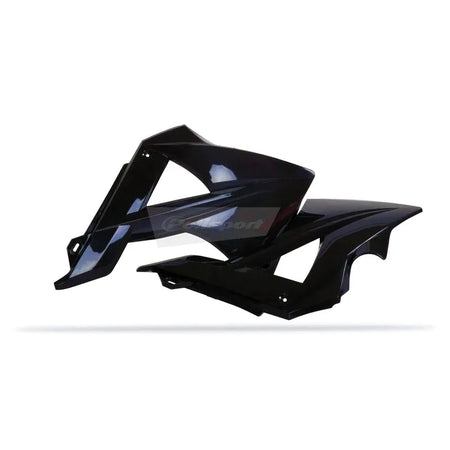 POLISPORT Radiator Covers Black Gas Gas