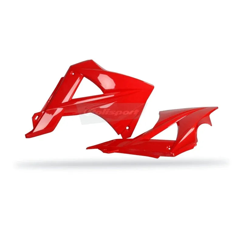 POLISPORT Radiator Covers Red Gas Gas