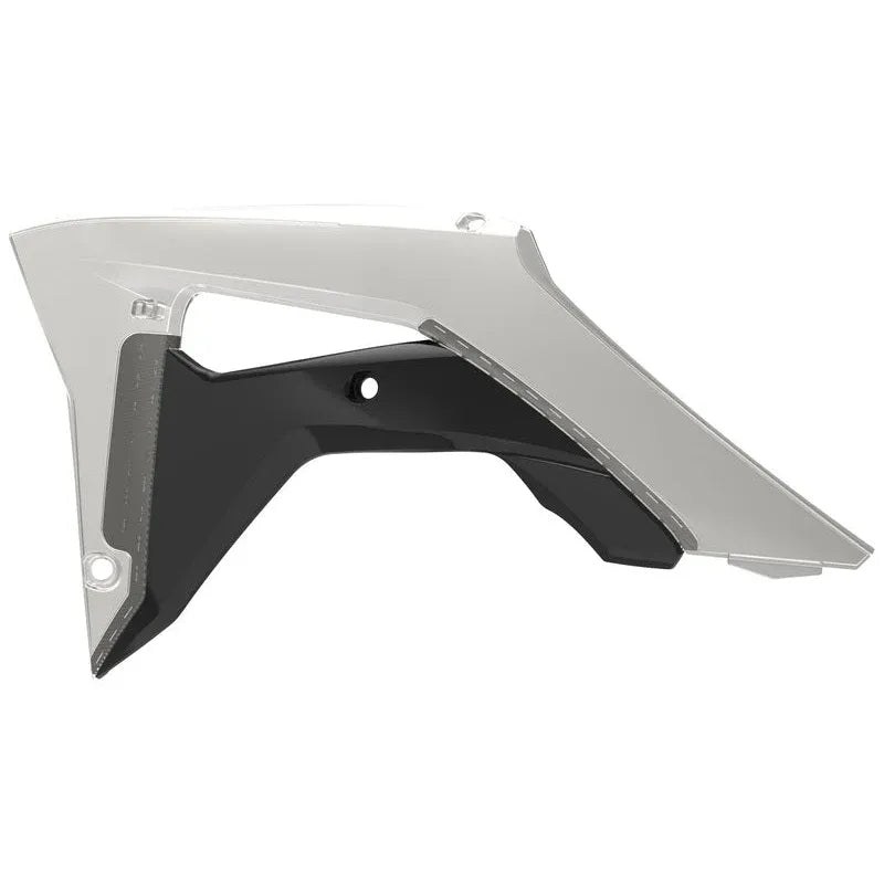 POLISPORT Radiator Covers Clear Honda CRF450R