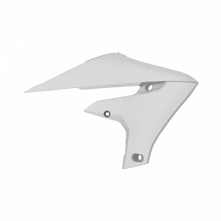 POLISPORT Radiator Covers White Yamaha YZ450F
