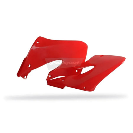 POLISPORT Radiator Covers Red Honda CRF250R/CRF450R