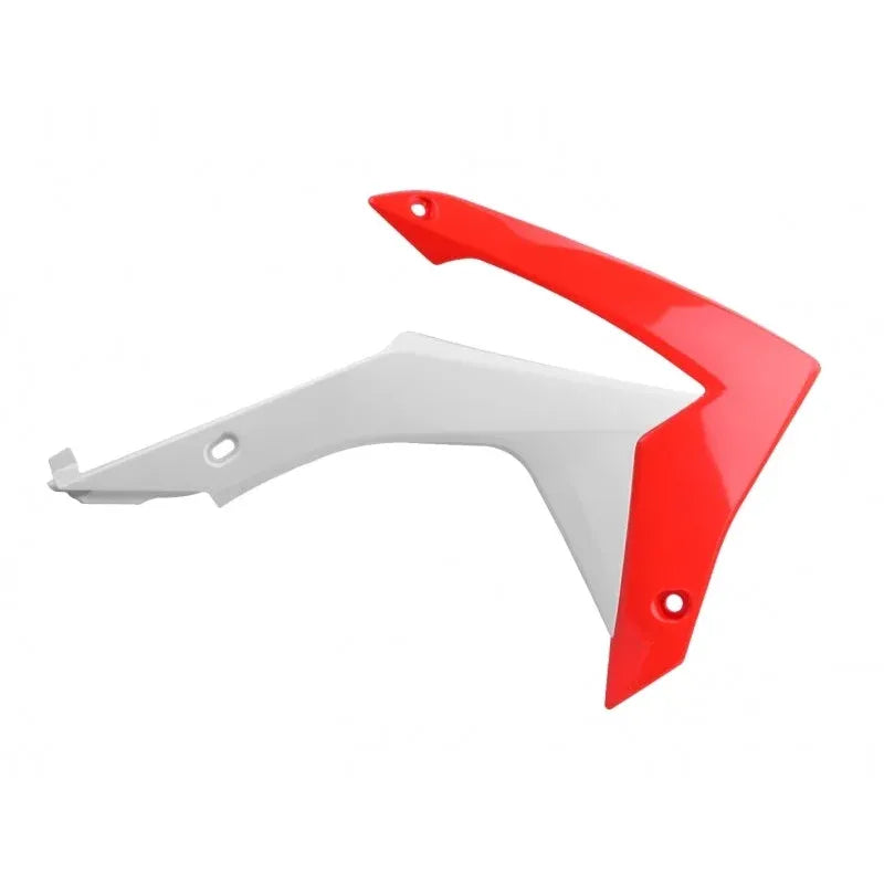 POLISPORT Radiator Covers OEM Color Red/White Honda CRF250R/CRF450R