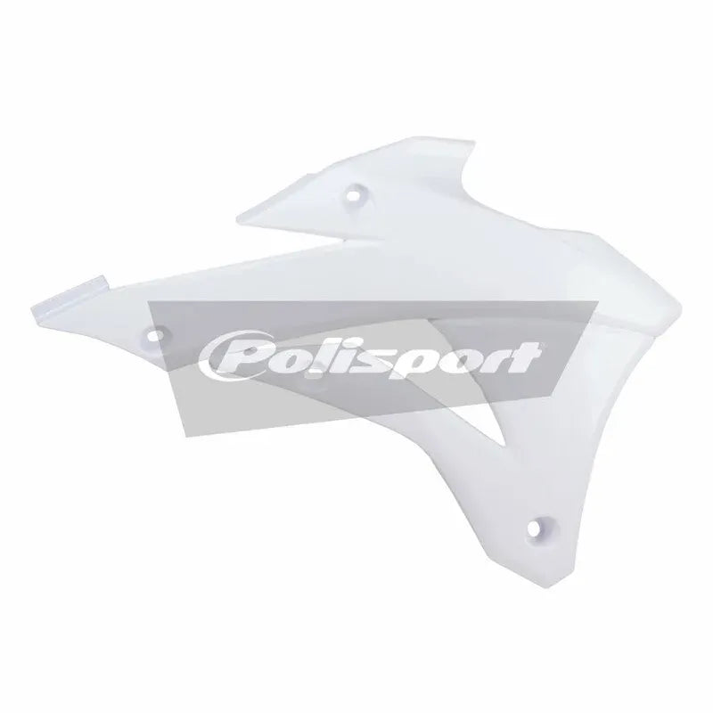 POLISPORT Radiator Covers White Kawasaki KX85/KX100