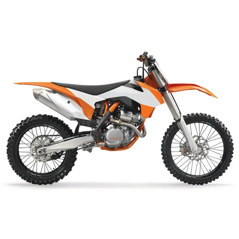 POLISPORT Radiator Covers OEM Color (2015) Orange/White KTM