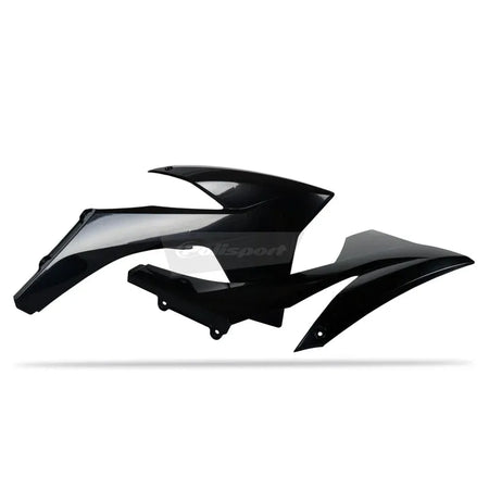 POLISPORT Radiator Covers Black KTM