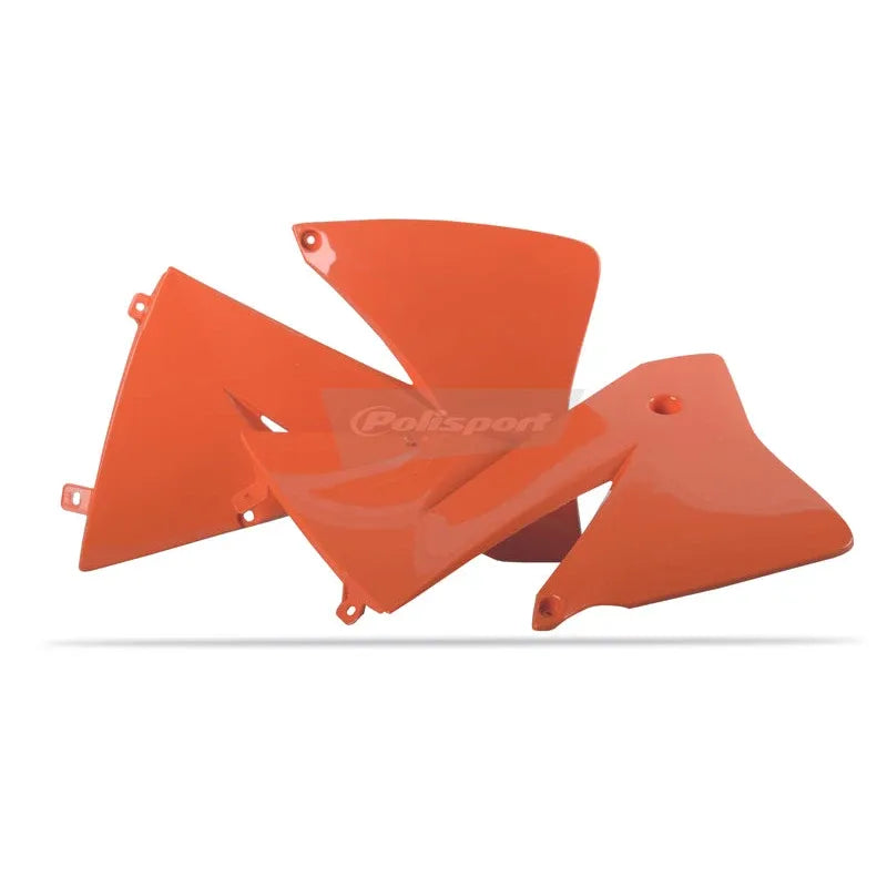 POLISPORT Radiator Covers Orange KTM