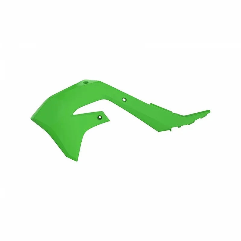 POLISPORT Radiator Covers Green Kawasaki KX450