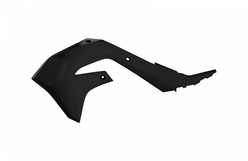 Polisport Radiator Covers Black Kawasaki KX450