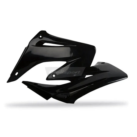 POLISPORT Radiator Covers Black Honda CRF250R/CRF450R