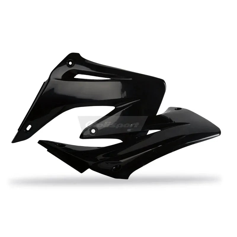 POLISPORT Radiator Covers Black Honda CRF250R/CRF450R