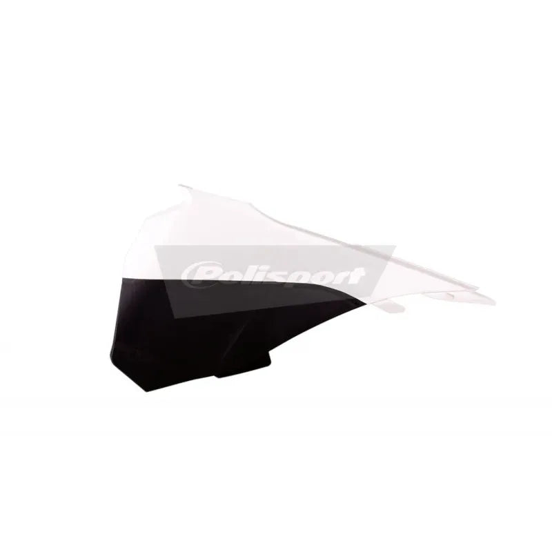 POLISPORT Air Box Covers White/Black KTM SX85