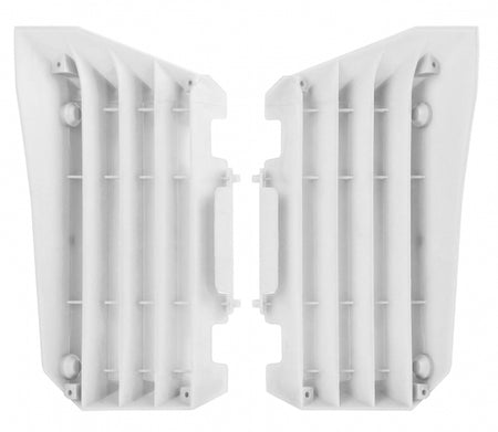 POLISPORT Radiator Louvers White Yamaha YZ250F/YZ450F
