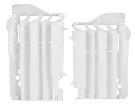 POLISPORT Radiator Louvers White Honda CRF450R