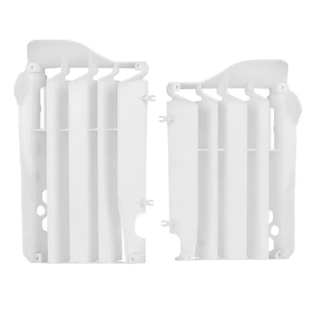 POLISPORT Radiator Louvers White Honda CRF450R