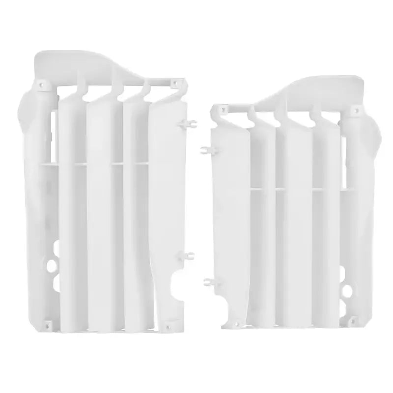 POLISPORT Radiator Louvers White Honda CRF450R