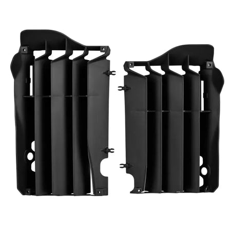 POLISPORT Radiator Louvers Black Kawasaki KX250F