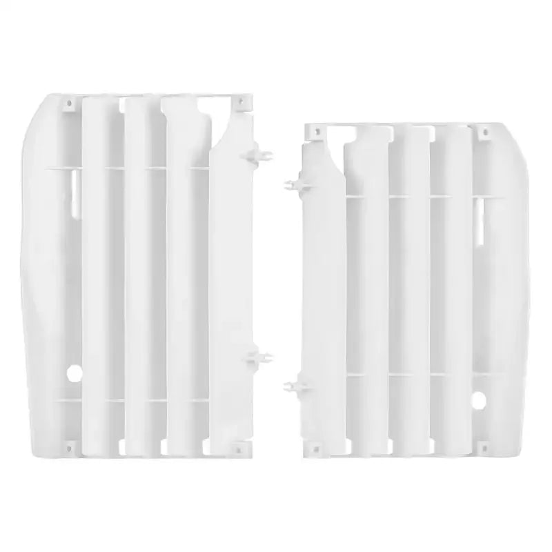 POLISPORT Radiator Louvers White Honda CRF450R