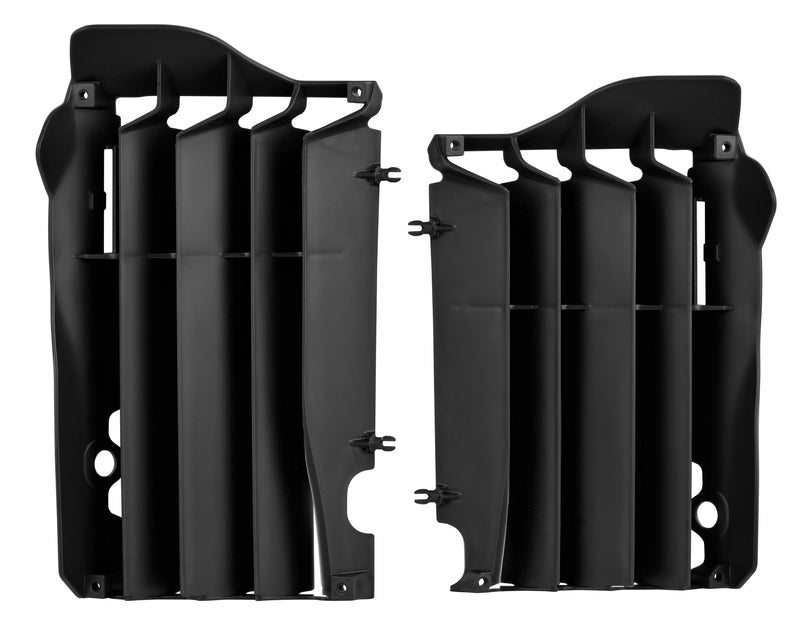 POLISPORT Radiator Louvers Black Honda CRF450R