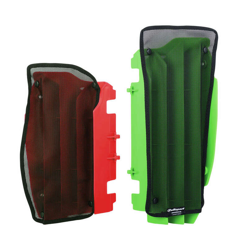 POLISPORT Radiator Louvers Mesh Black Honda CRF450R/RX