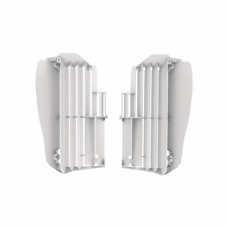 POLISPORT Radiator Louvers White Yamaha YZ450F