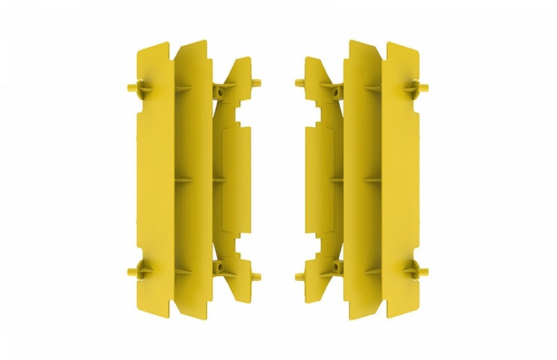 Polisport Radiator Louvers Yellow Suzuki