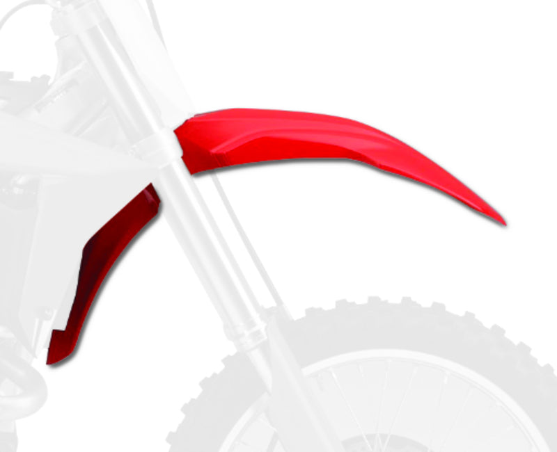 POLISPORT Front Fender Red Honda CRF450R/RX
