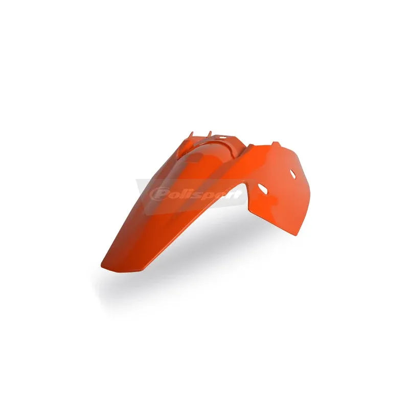 POLISPORT Rear Fender + Integrated Side Panels Orange KTM