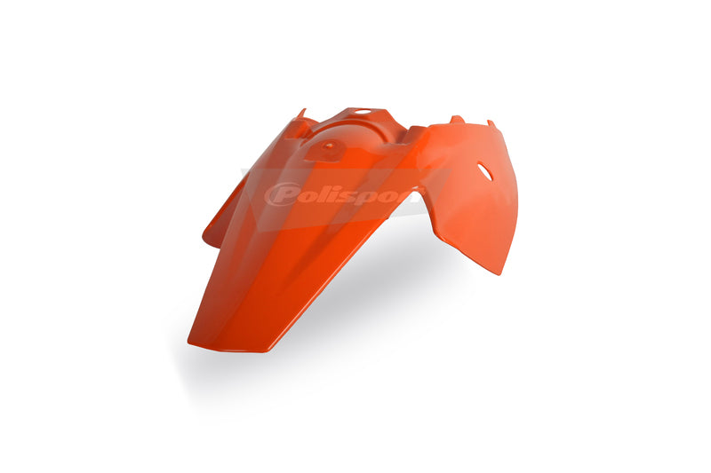 POLISPORT Rear Fender + Integrated Side Panels Orange KTM SX85