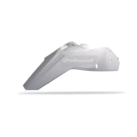 POLISPORT Rear Fender + Integrated Side Panels White KTM