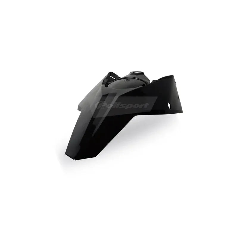 POLISPORT Rear Fender + Integrated Side Panels Black KTM