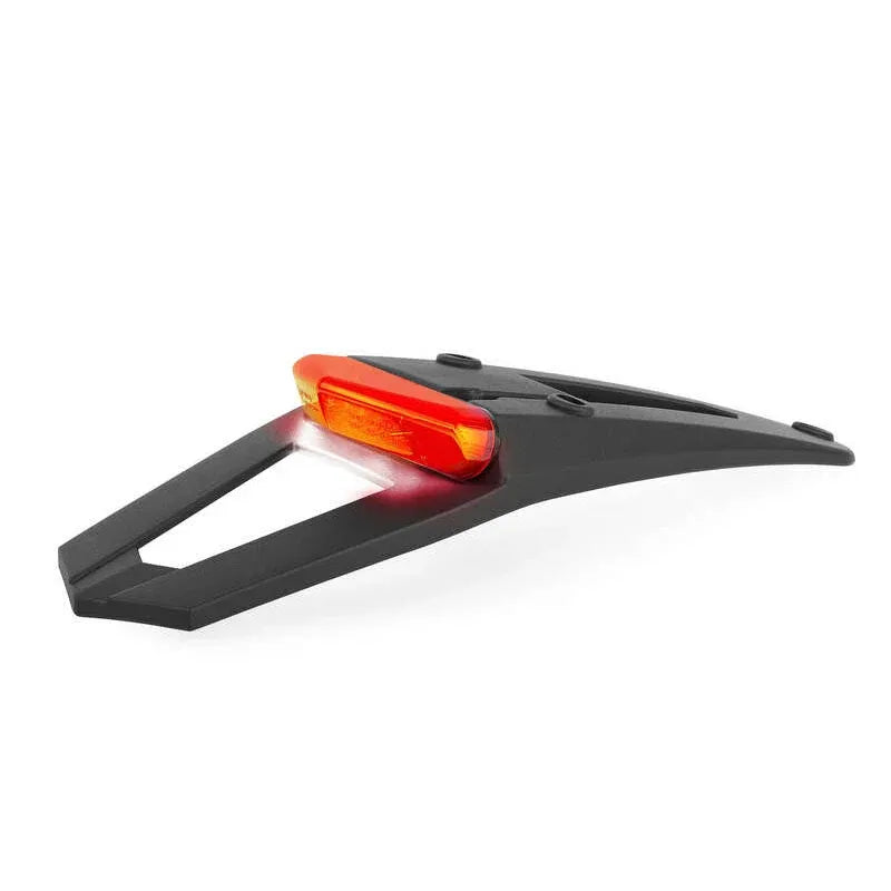 POLISPORT RSP LED 3.0 Tail Light Black w/ Light & License Plate Light