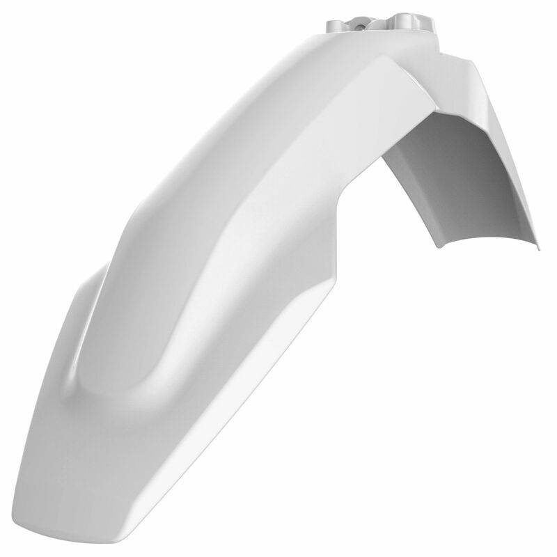 POLISPORT Front Fender White Husqvarna