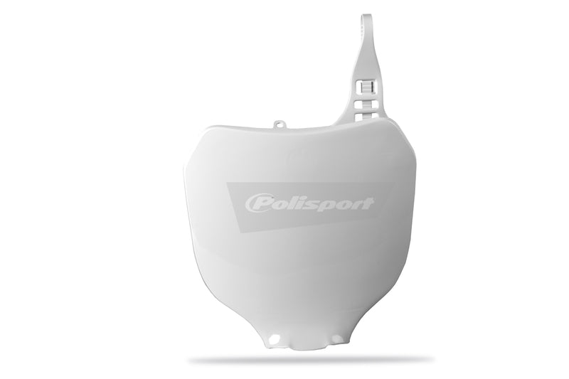 POLISPORT Front Number Plate White Yamaha