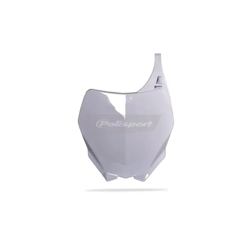 POLISPORT Front Number Plate White Yamaha