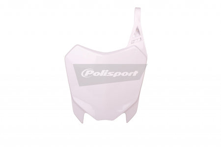 POLISPORT Front Number Plate White Honda CRF110F