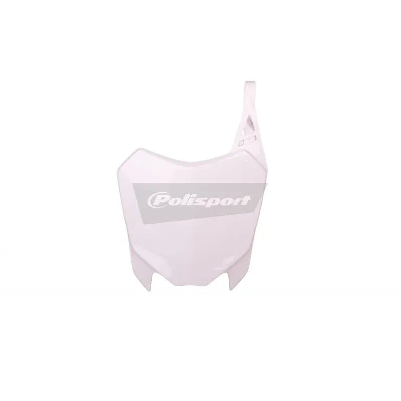 POLISPORT Front Number Plate White Honda CRF110F