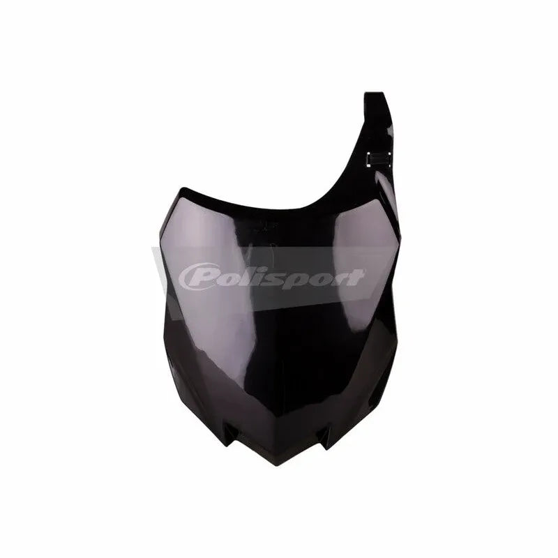 POLISPORT Front Number Plate Black Kawasaki KX250F/KX450F
