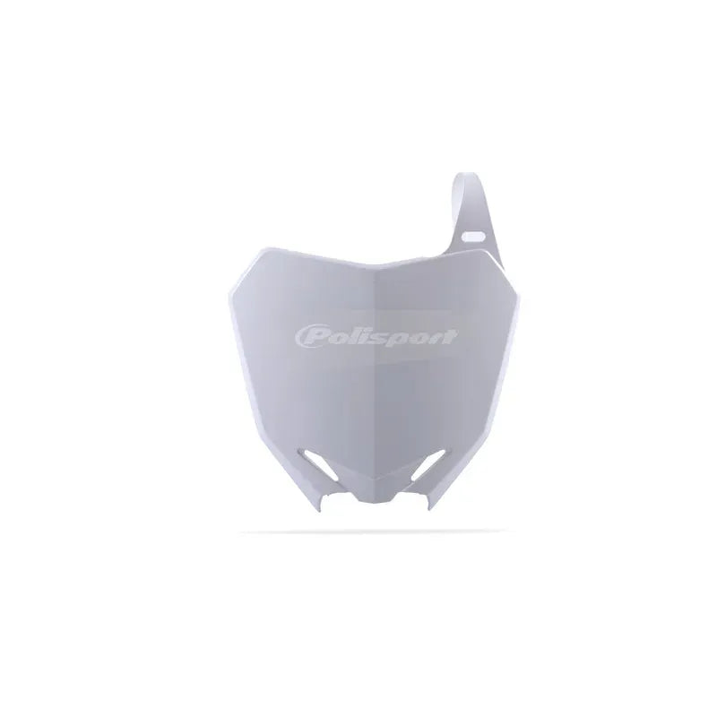 POLISPORT Front Number Plate White Suzuki RM-Z250/RM-Z450