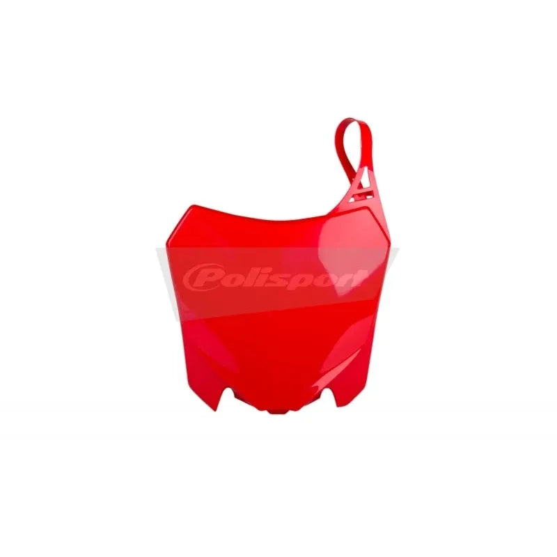 POLISPORT Front Number Plate Red Honda CRF250R/CRF450R