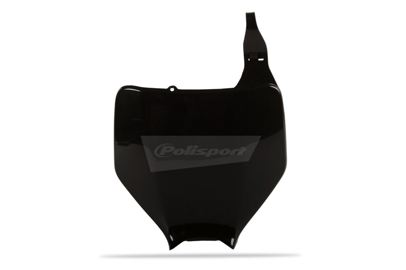 POLISPORT Front Number Plate Black Kawasaki KX/KX-F &amp; Suzuki RM-Z250