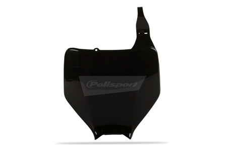 POLISPORT Front Number Plate Black Kawasaki KX/KX-F & Suzuki RM-Z250