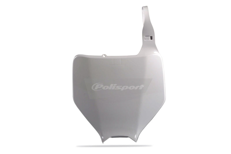 Polisport Front Number Plate White Kawasaki KX/KX-F and Suzuki RM-Z250