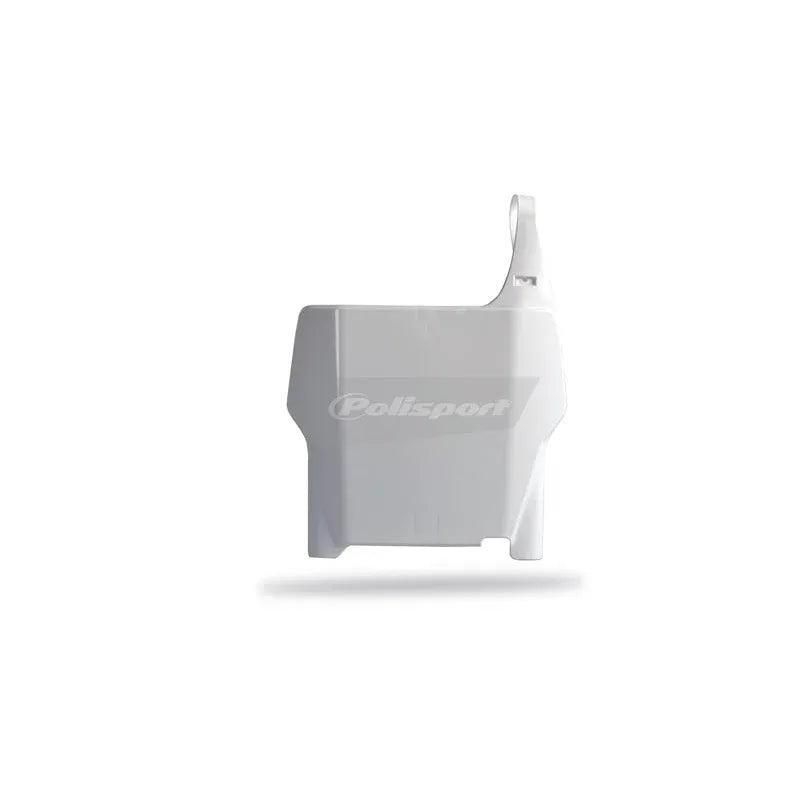 POLISPORT Front Number Plate White Honda