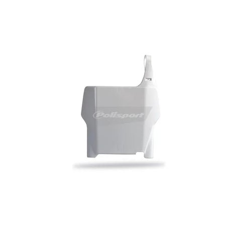 POLISPORT Front Number Plate White Honda
