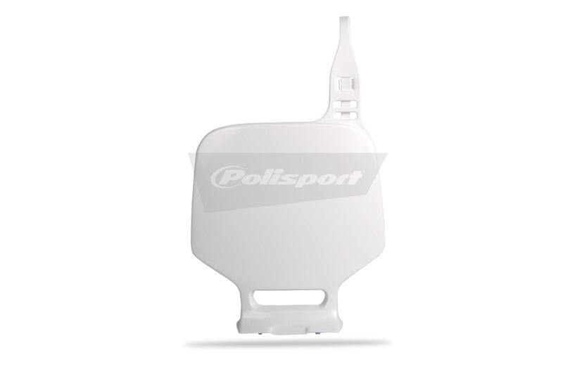 POLISPORT Front Number Plate White Yamaha YZ80/YZ85