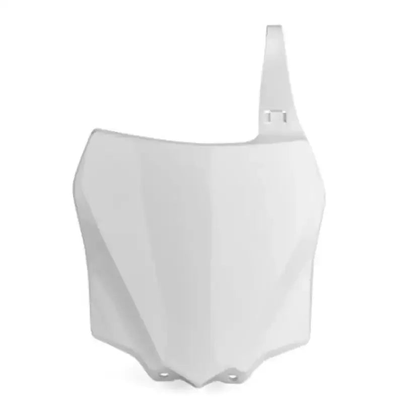 POLISPORT Front Number Plate White Kawasaki KX85/KX100
