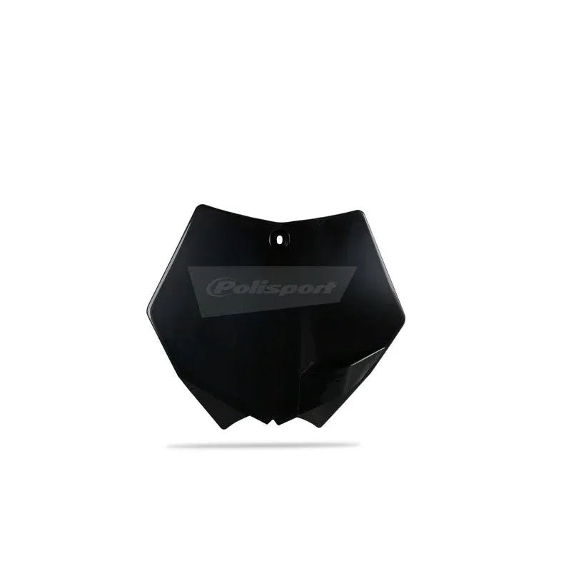 POLISPORT Front Number Plate Black KTM