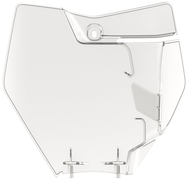 POLISPORT Front Number Plate Clear KTM SX/SX-F125