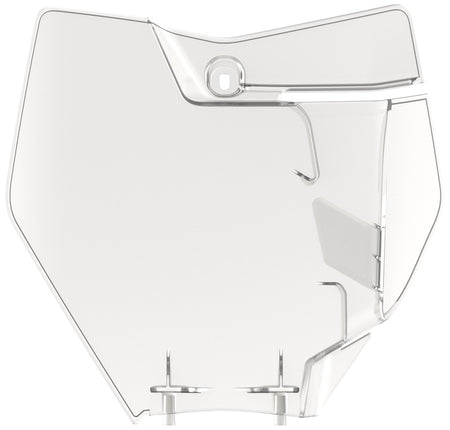 POLISPORT Front Number Plate Clear KTM SX/SX-F125