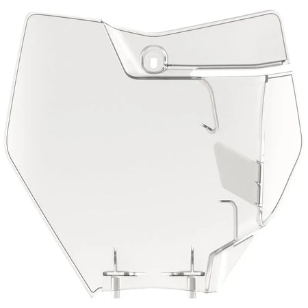 POLISPORT Front Number Plate Clear KTM SX/SX-F125